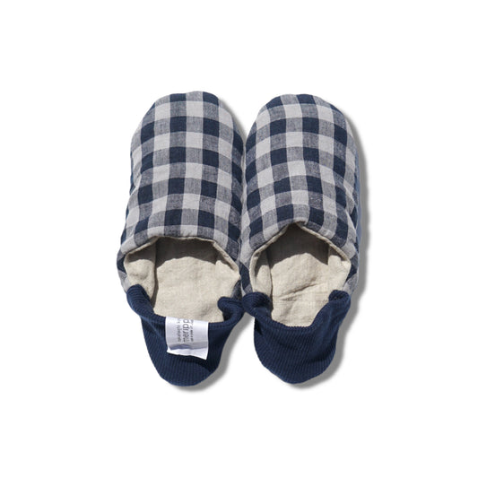 202303MRP20 Cozy linen gingham × Washed linen
