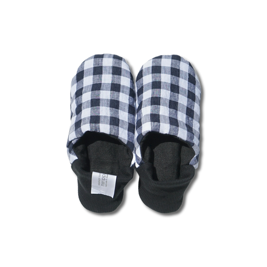 202502MRP02 Cozy linen gingham × Linen